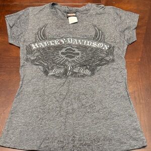 Harley-Davidson Charcoal Graphic Tee